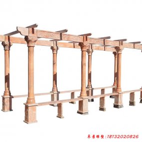 石雕長(zhǎng)廊的建造