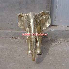 銅雕大象 動(dòng)物銅雕塑
