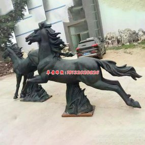 動物鑄銅雕塑