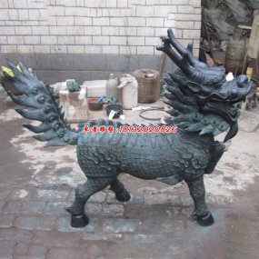 動物青銅雕塑