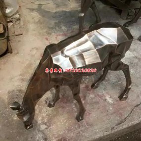 抽象銅雕塑