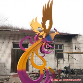 鳳凰來(lái)儀雕塑