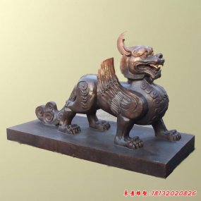 貔貅雕塑 動物銅雕塑