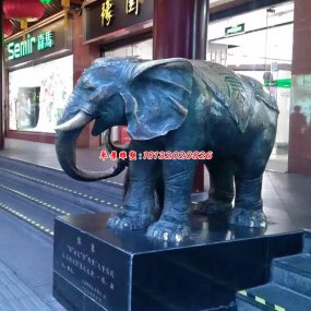 企業(yè)動物銅雕