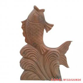 石雕鯉魚(yú)噴泉