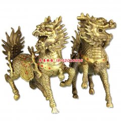 銅麒麟神獸