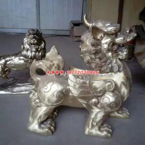 純銅貔貅一對(duì)