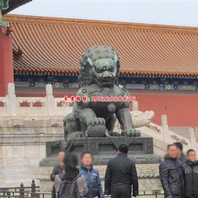 青銅銅雕獅子