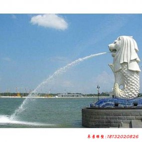 動(dòng)物雕塑噴水