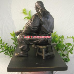 西方鑄銅雕塑