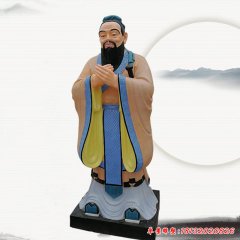 卡通孔子雕塑