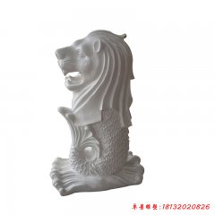 城市雕塑魚(yú)尾獅