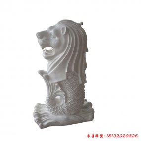 城市雕塑魚尾獅