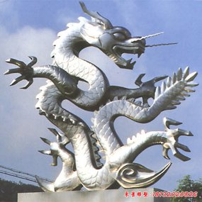 城市雕塑龍
