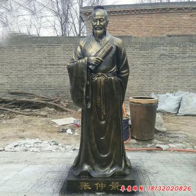 玻璃鋼張仲景雕塑