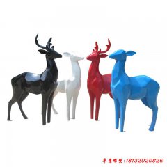 玻璃鋼抽象景觀動(dòng)物鹿