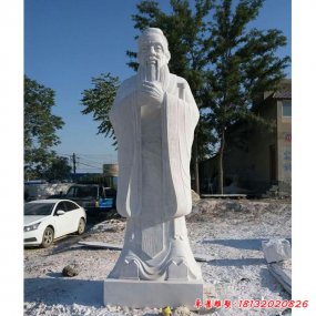 校園石雕孔子像