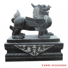 大型石雕麒麟