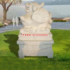 古代貔貅石雕
