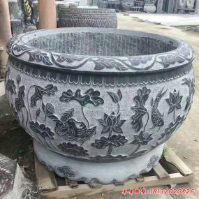 石雕園水缸