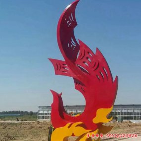 火鳳凰雕塑