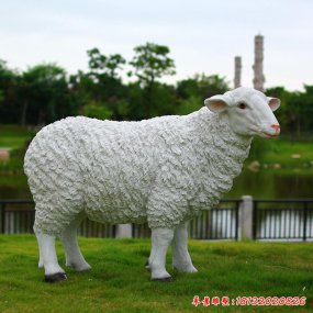 動(dòng)物羊雕塑