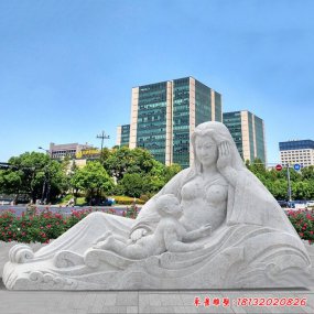 公園人物雕塑
