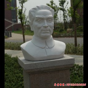 周恩來(lái)雕塑頭像