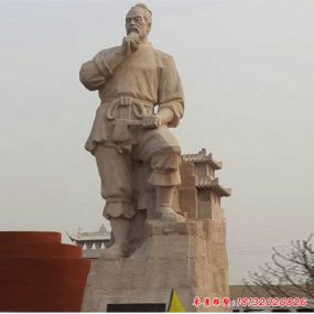 古代人物塑像