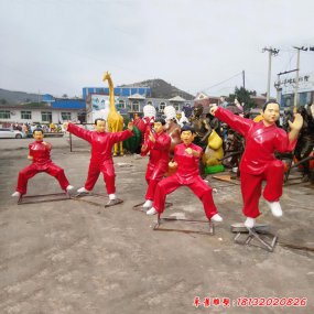 玻璃鋼人物運(yùn)動(dòng)