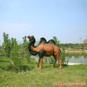 玻璃鋼仿真駱駝雕塑