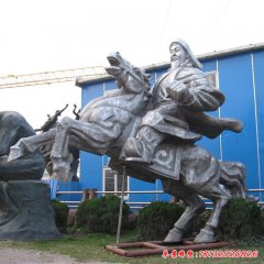 成吉思汗廣場(chǎng)銅雕