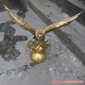 銅雕老鷹雕塑